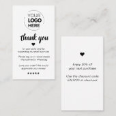 白モダンミニマル色お世話になっております 名刺 (正面/裏面)