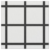 白モダン上の黒いラティス ファブリック (クローズアップ)