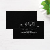 白モダン名またはその他の文字(黒) (デスク)