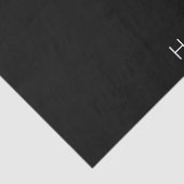 白モダン名（黒） 薄葉紙 (詳細)