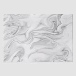 白モダン大理石パターン 薄葉紙
