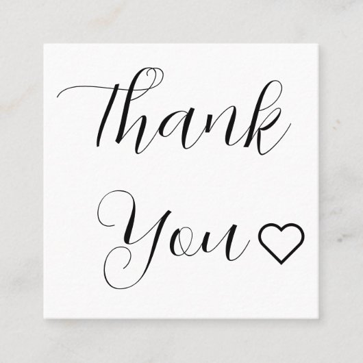 白モダン文字ありミニマルと 割引カード (正面)