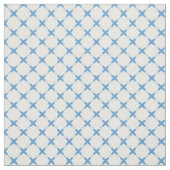 白モダン格子模様 ファブリック (見本)