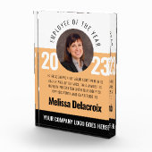 白モダン桃ブラック年功労者 フォトブロック (右)