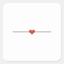 白モダン空白のハート