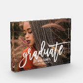 白モダン筆のスクリプト大学院 フォトブロック (左)