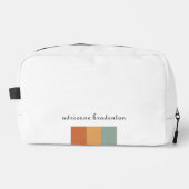 白モダン色と審美小レトロ色ブロック ドップキット (正面)