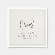 白モダン色のミニマ結婚リスト