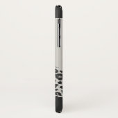 白モダン色動物紋章 Case-Mate iPhoneケース (裏面/左)