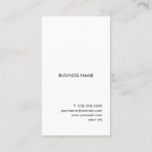 白モダン青エレガント回路コンピュータの修復 名刺 (裏面)