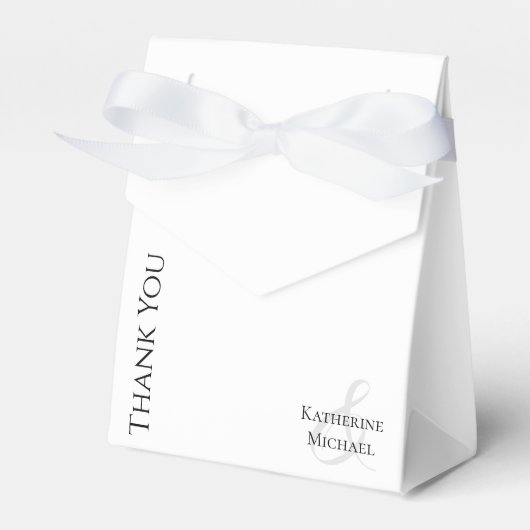 白モダン黒お礼結婚を フェイバーボックス (正面サイド)