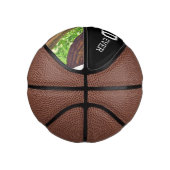 白モダン黒最高のパパ ミニバスケットボール (右)