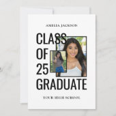 白モダン2写真教室25グラードオープンハウス 招待状 (正面)