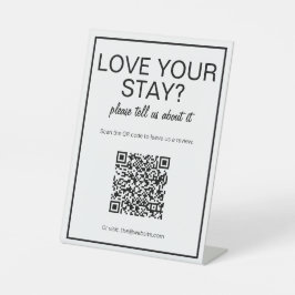 白モダンQRコードの基本確認表の記号 台座サイン