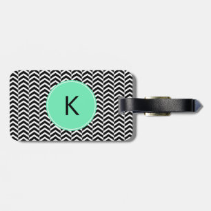 白モノグラムのいシーフォーム（山形） ラゲッジタグ