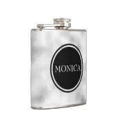 白モノグラムの地板 フラスク (右)