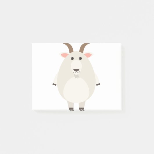 白ヤギ ポストイット (正面)