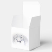 白ユニコーン愛のカップル フェイバーボックス (オープン)