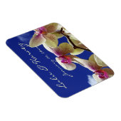 白ユリとスカイパーソナ結婚ルズ マグネット (右側)