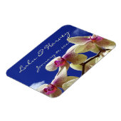 白ユリとスカイパーソナ結婚ルズ マグネット (左側)