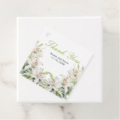 白ユリ結婚の花 フェイバータグ (インサイチュ)