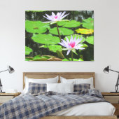 白ユリ キャンバスプリント (インサイチュ (寝室))