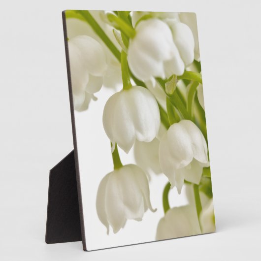白ユリ フォトプラーク (側面)