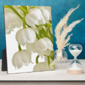 白ユリ フォトプラーク (側面)