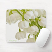 白ユリ マウスパッド (マウス)