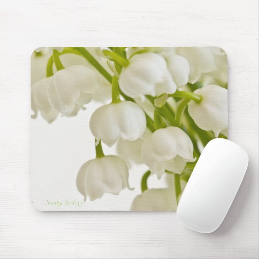 白ユリ マウスパッド (マウス)