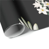 白ユリ ラッピングペーパー (ロールコーナー)