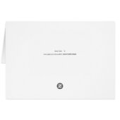 白ラサ犬と二日酔いカード (裏面横)