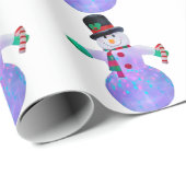 白ラッ霜の降りたピング紙 ラッピングペーパー (ロールコーナー)