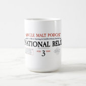 「白ラベル」マグカップ/煮込み/熱コーヒーマグカップ コーヒーマグカップ (中央)