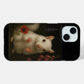 白リス Case-Mate iPhoneケース (裏面 (横))