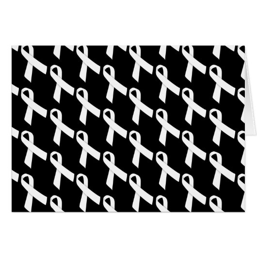 白リボン (正面横)