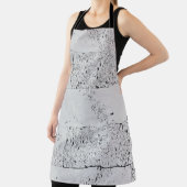 白レンガ壁 エプロン (インサイチュ)