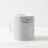 白レンガ壁 コーヒーマグカップ (正面左)
