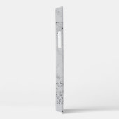 白レンガ壁 Case-Mate iPhoneケース (裏面 / 右)