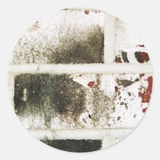 白レンガ貼り ラウンドシール (正面)