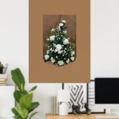 白ロサス ポスター (ホームオフィス)