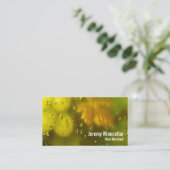 白ワインのブドウ園 名刺 (スタンド正面)