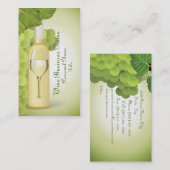 白ワインの名刺 名刺 (正面/裏面)