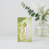 白ワインの名刺 名刺 (スタンド正面)