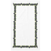 白ワインの赤ブドウの枝 テーブルクロス (正面)