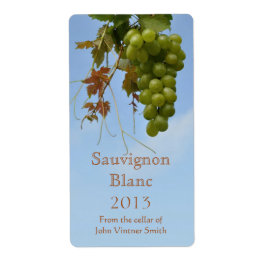白ワインボトルラベル ラベル
