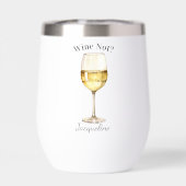 白ワイン愛飲家のためのワインティンブラー Wine Not (背面)