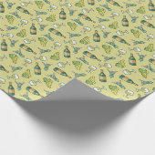 白ワイン柄包み紙 ラッピングペーパー (角)