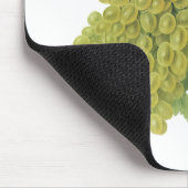 白ワイン葡萄のつる植物、ヴィンテージ食品フルーツ マウスパッド (コーナー)