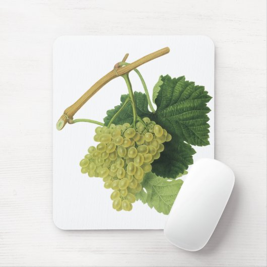 白ワイン葡萄のつる植物、ヴィンテージ食品フルーツ マウスパッド (マウス)
